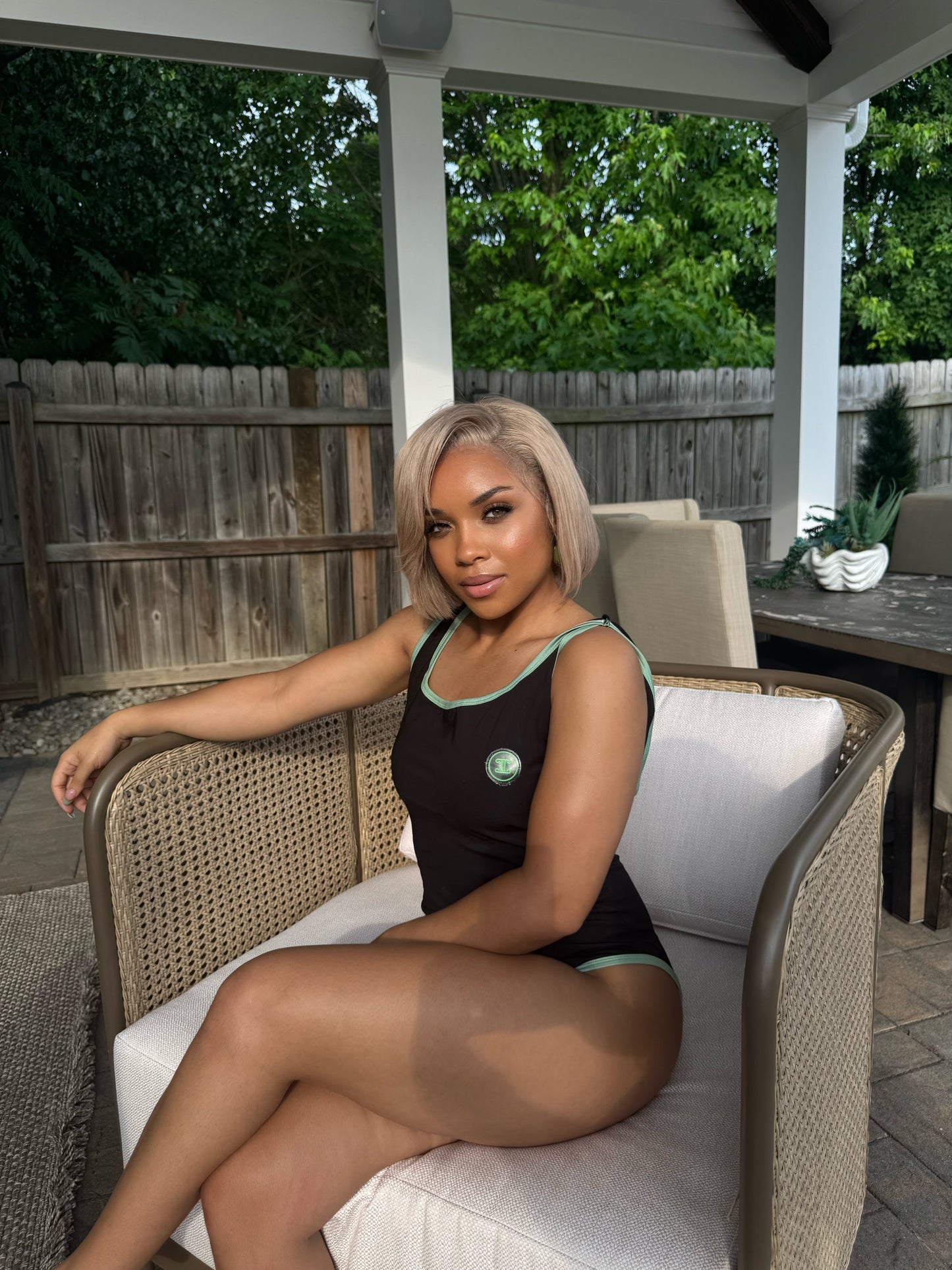 Jade one piece swim