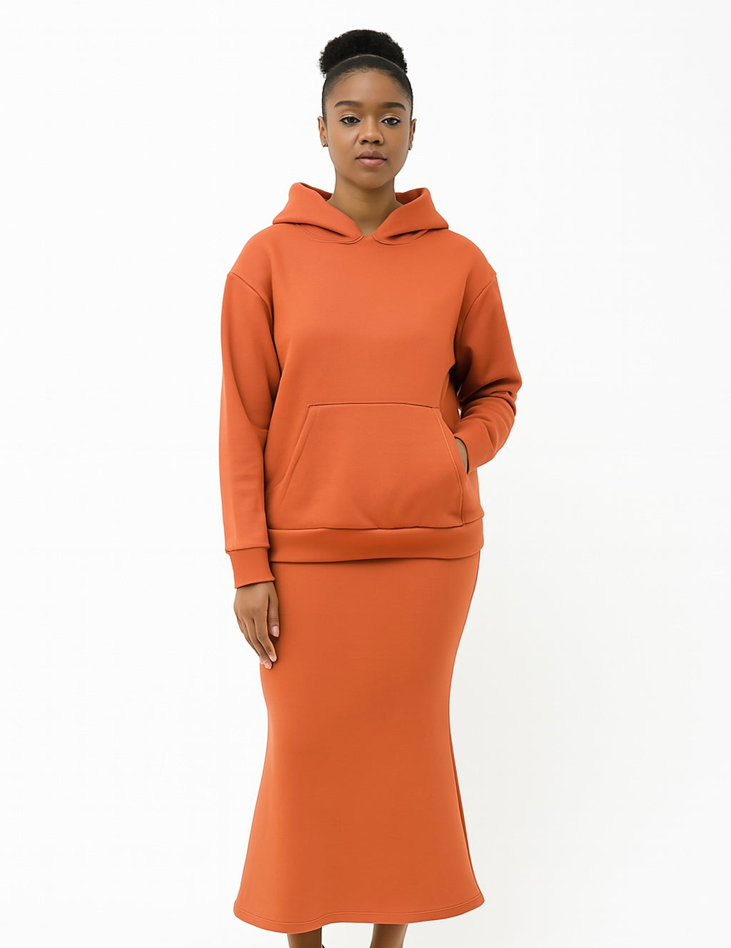 Throw me on skirt set