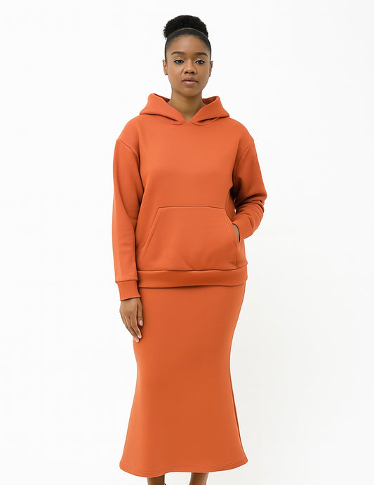 Throw me on skirt set